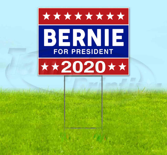 Bernie For President 2020 Yard Sign