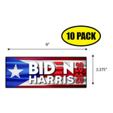 Biden Harris 2020 Puerto Rico Sticker