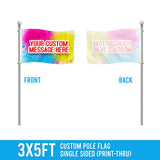 "Custom Design" Pole Flag