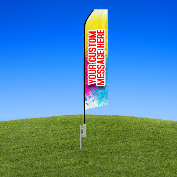 Custom Econo Feather Flag