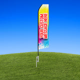 Custom Econo Feather Flag