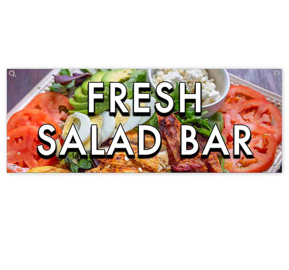 Fresh Salad Banner