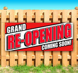 Grand Re-Opening Coming Soon Banner