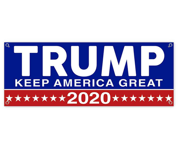 Trump Keep America Banner