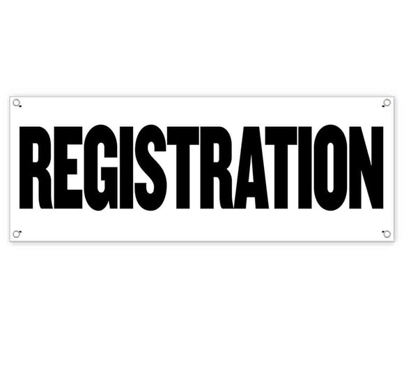 Registration Banner
