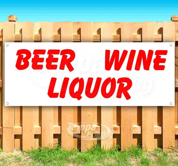 Beer, Wine Liquor Banner