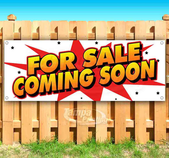 For Sale Coming Soon Banner