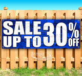 Sale Up To 30% Off Banner