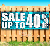 Sale Up To 40% Off Banner
