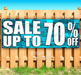 Sale Up To 70% Off Banner