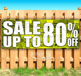 Sale Up To 80% Off Banner