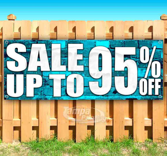 Sale Up To 95% Off Banner