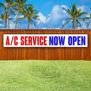 AC Service Now Open XL Banner