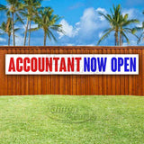 Accountant Now Open XL Banner