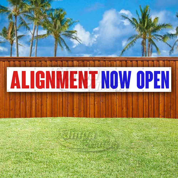 Alignment Now Open XL Banner