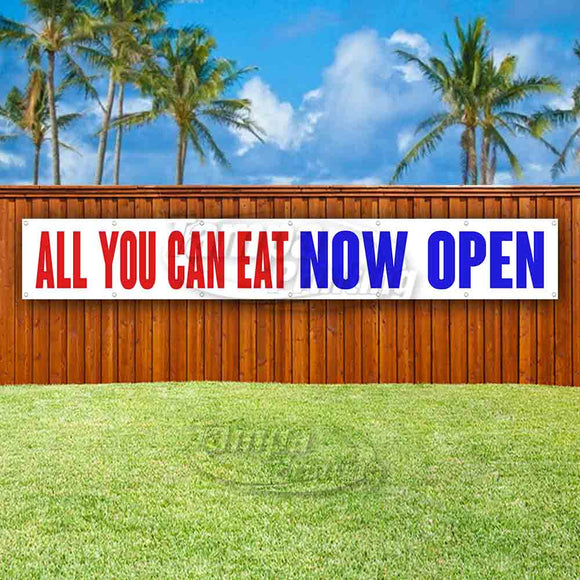 All You Can Eat Now Open XL Banner