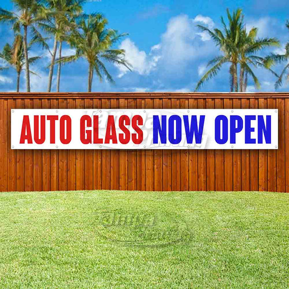 Auto Glass Now Open XL Banner
