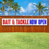 Bait & Tackle Now Open XL Banner