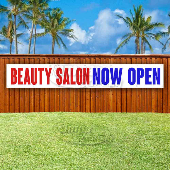 Beauty Salon Now Open XL Banner