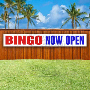Bingo Now Open XL Banner