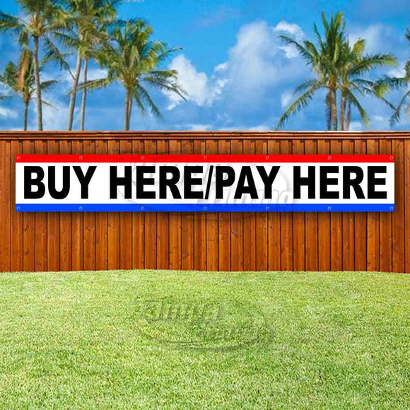 Buy Here Pay Here XL Banner