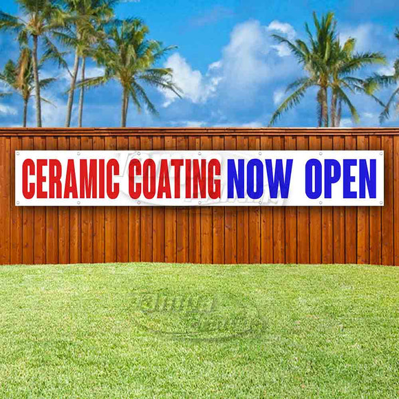 Ceramic Coating Now Open XL Banner
