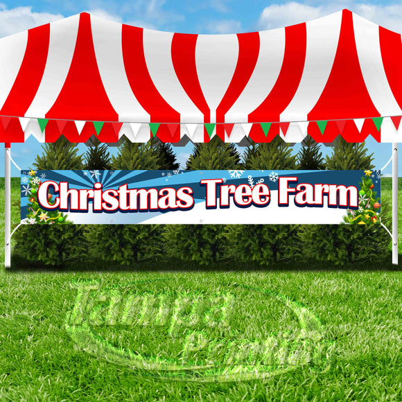 Christmas Tree Farm XL Banner