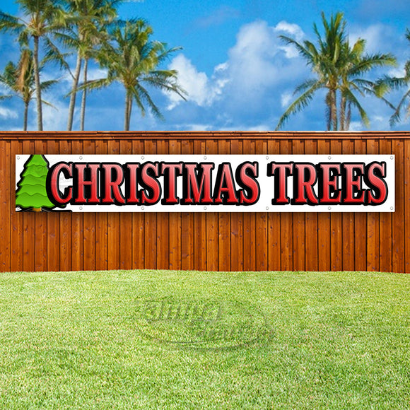Christmas Trees XL Banner