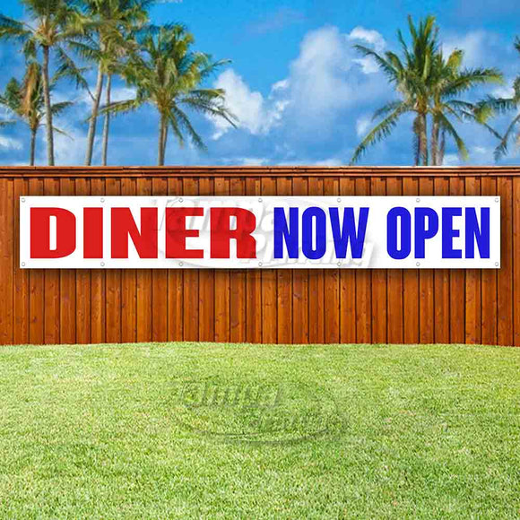 Diner Now Open XL Banner