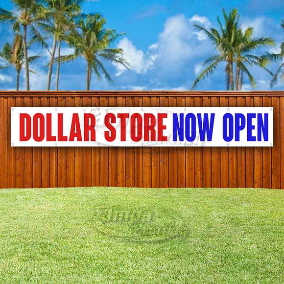 Dollar Store Now Open XL Banner