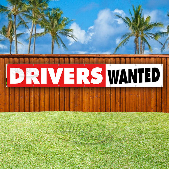 Drivers Wanted XL Banner