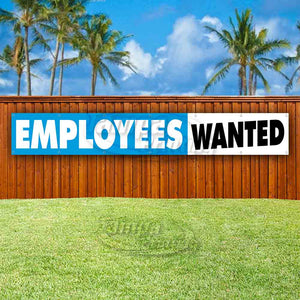 Employees Wanted XL Banner