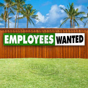 Employees Wanted XL Banner