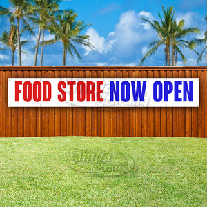 Food Store Now Open XL Banner