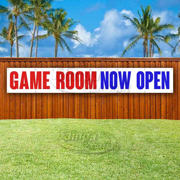 Game Room Now Open XL Banner