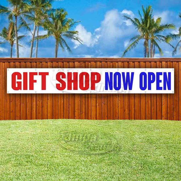 Gift Shop Now Open XL Banner