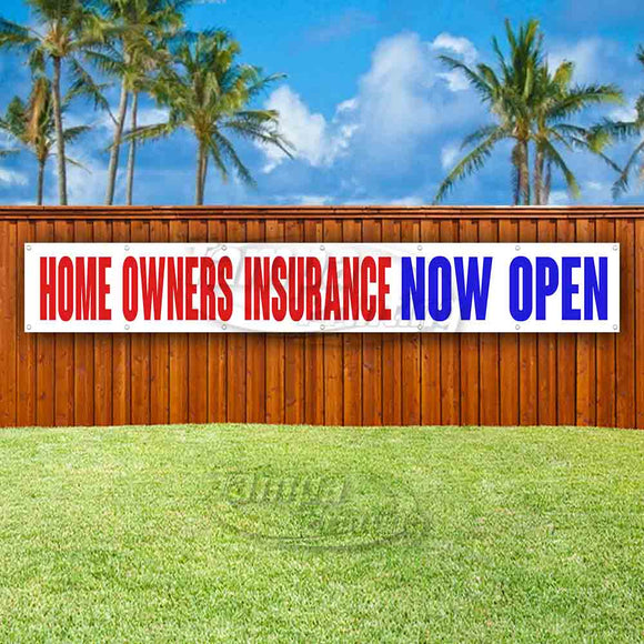 Home Owners Insurance Now Open XL Banner