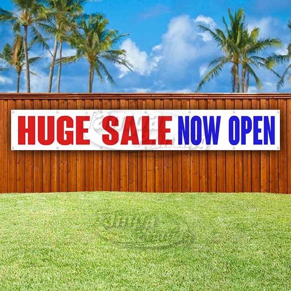 Huge Sale Now Open XL Banner