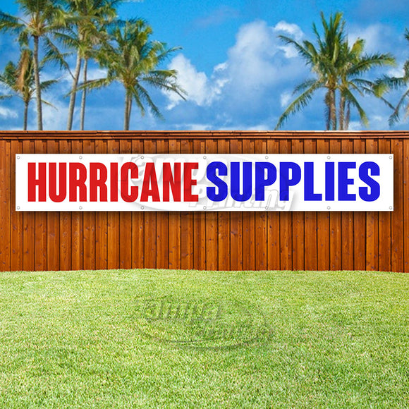 Hurricane Supplies XL Banner