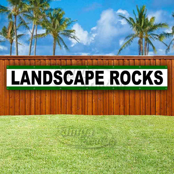 Landscape Rocks XL Banner