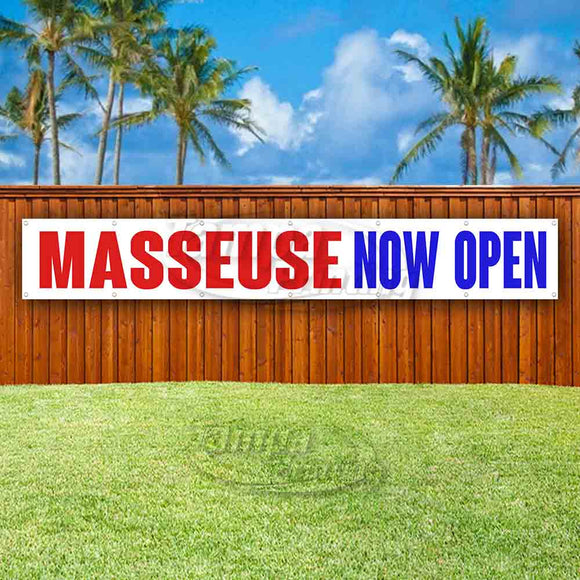 Masseuese Now Open XL Banner