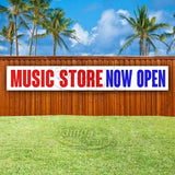 Music Store Now Open XL Banner