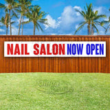 Nail Salon Now Open XL Banner
