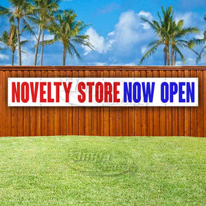 Novelty Store Now Open XL Banner
