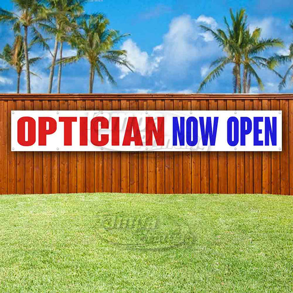 Optician Now Open XL Banner