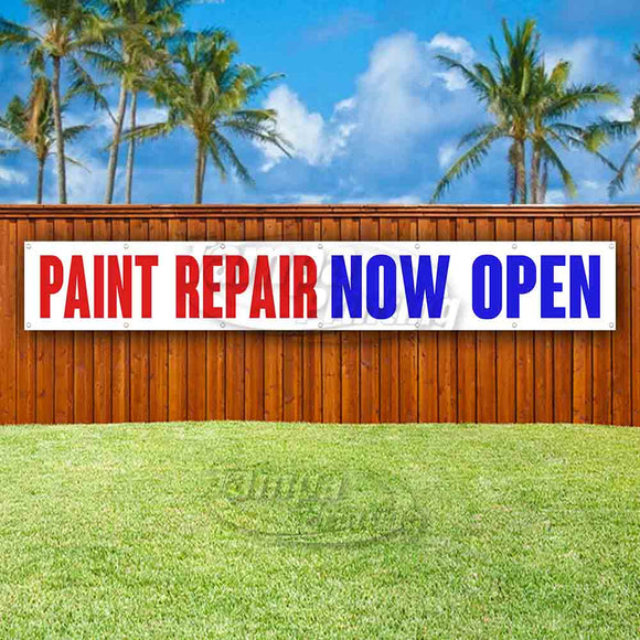 Paint Repair Now Open XL Banner