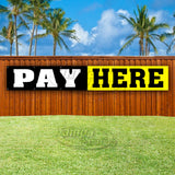 Pay Here XL Banner