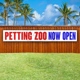 Pet Zoo Now Open XL Banner