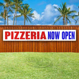 Pizzeria Now Open XL Banner