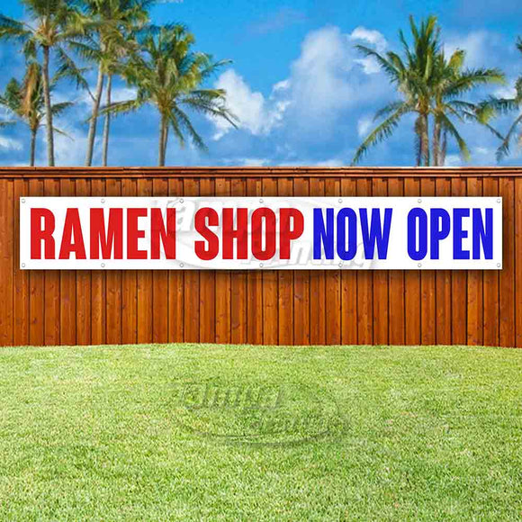 Ramen Shop Now Open XL Banner